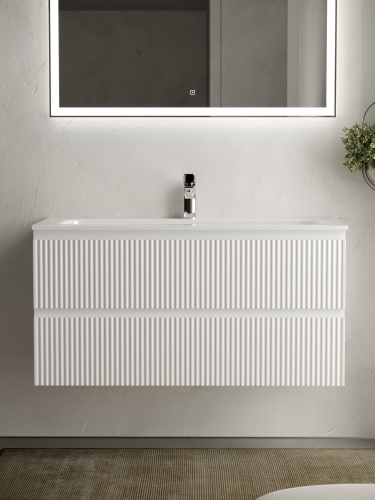 Тумба под раковину Sancos SNOB R SNR100W 99,5х44,5х50 настенная - фото 4